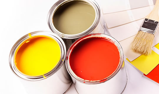Productos químicos para pinturerías industriales