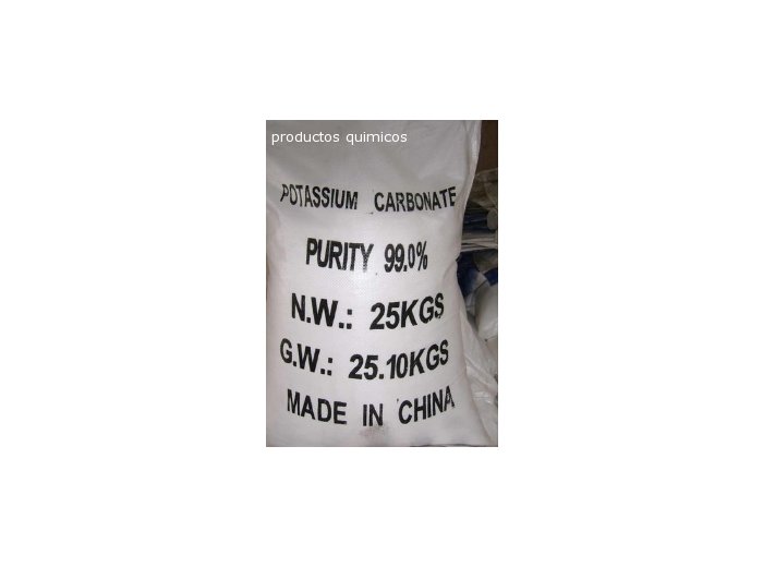 Carbonato de potasio