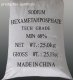 Hexametafosfato de sodio